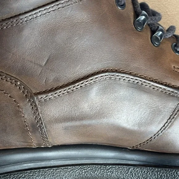 Red Wing Safety Chukka Steel Toe Work Boots 6662 Mens 10.5 E3 Brown Leather READ - Picture 11 of 13